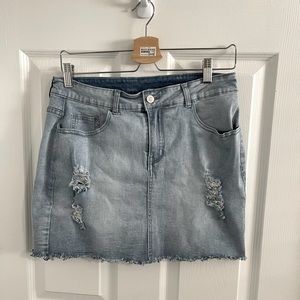 Jean skirt